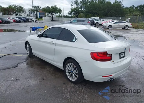 2015 BMW 228I from USA, damaged, VIN WBA1F9C56FV544056